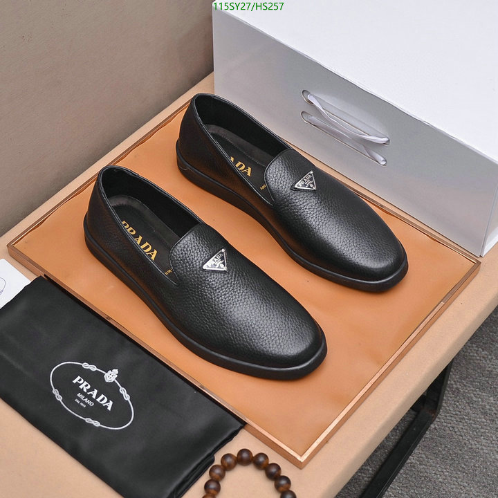 Men shoes-Prada, Code: HS257,$: 115USD