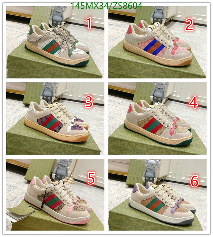 Women Shoes-Gucci, Code: ZS8604,$: 145USD