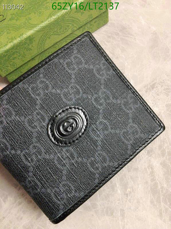 Gucci Bag-(Mirror)-Wallet-,Code: LT2137,$: 65USD