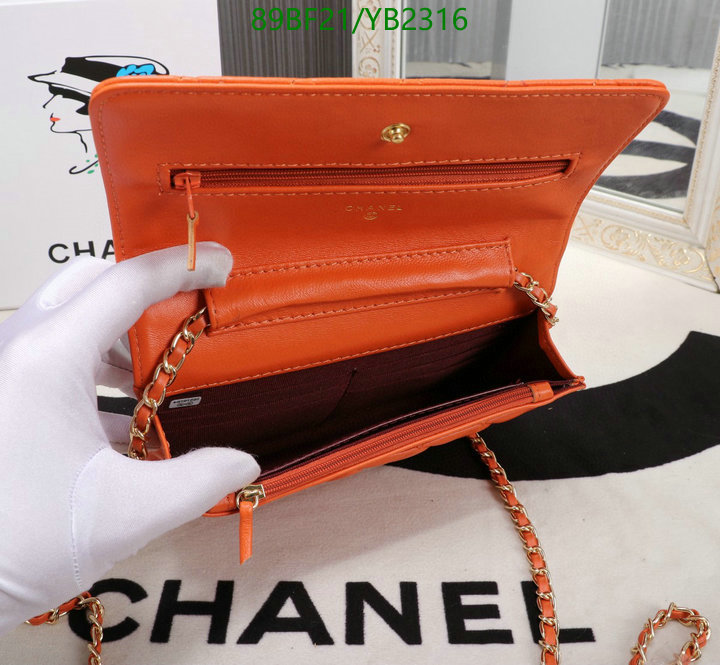 Chanel Bags ( 4A )-Diagonal-,Code: YB2316,$: 89USD