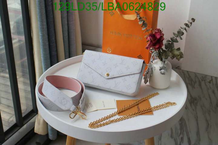 LV Bags-(Mirror)-New Wave Multi-Pochette-,Code: LBA0624829,$: 129USD