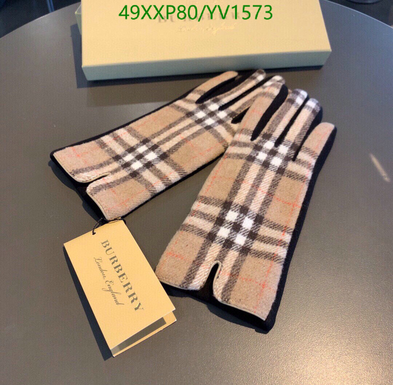 Gloves-Burberry, Code: YV1573,$: 49USD