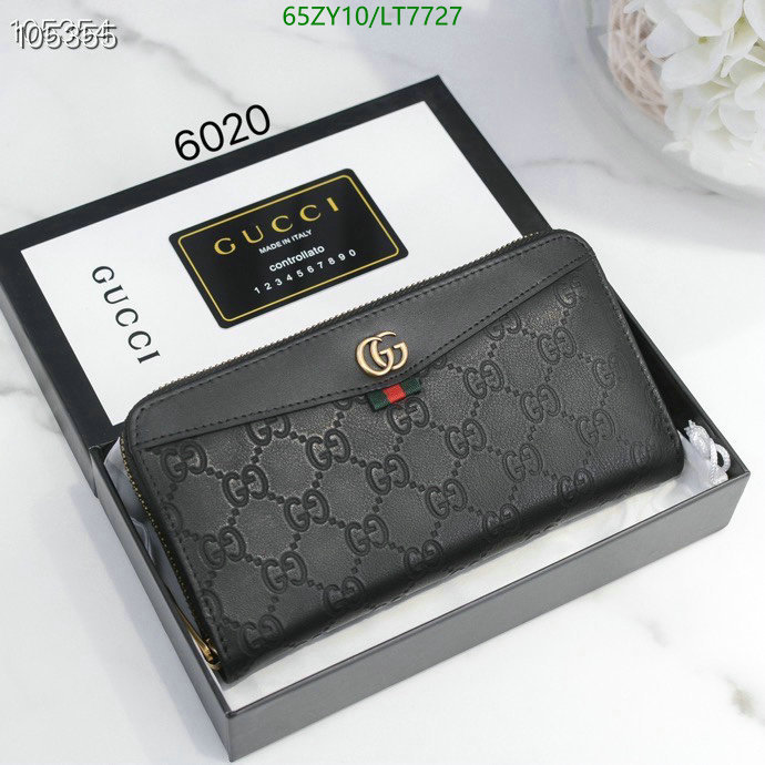 Gucci Bag-(4A)-Wallet-,Code: LT7727,$: 65USD