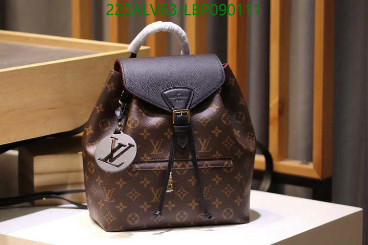 LV Bags-(Mirror)-Backpack-,Code: LBP090111,$:225USD