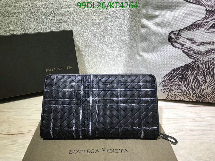 BV Bag-(Mirror)-Wallet-,Code: KT4264,$: 99USD