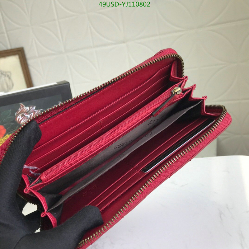 Gucci Bag-(4A)-Wallet-,Code: YJ110802,$:49USD