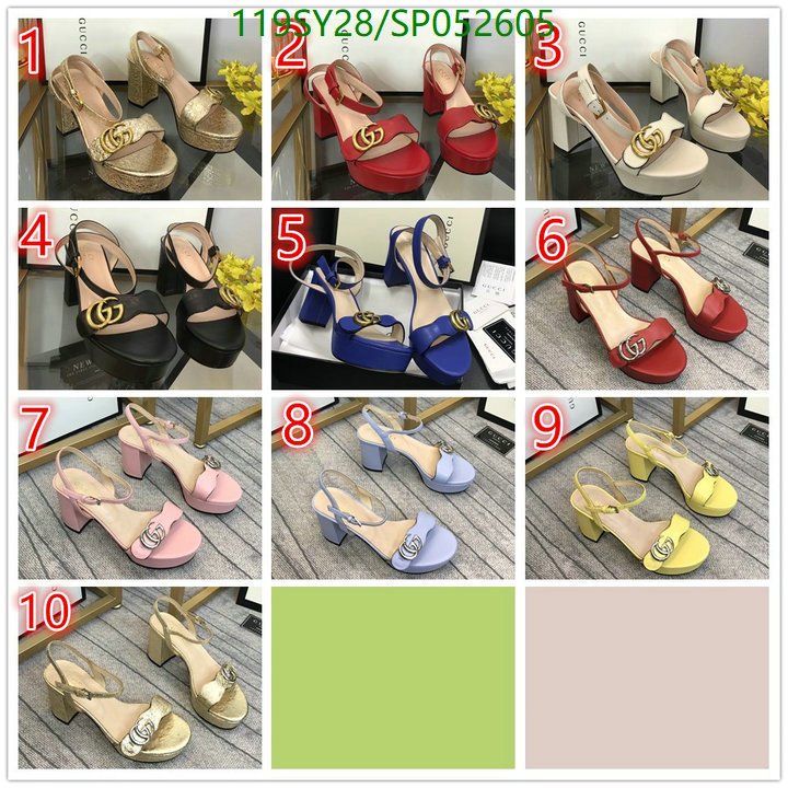 Women Shoes-Gucci, Code: SP052605,$: 119USD