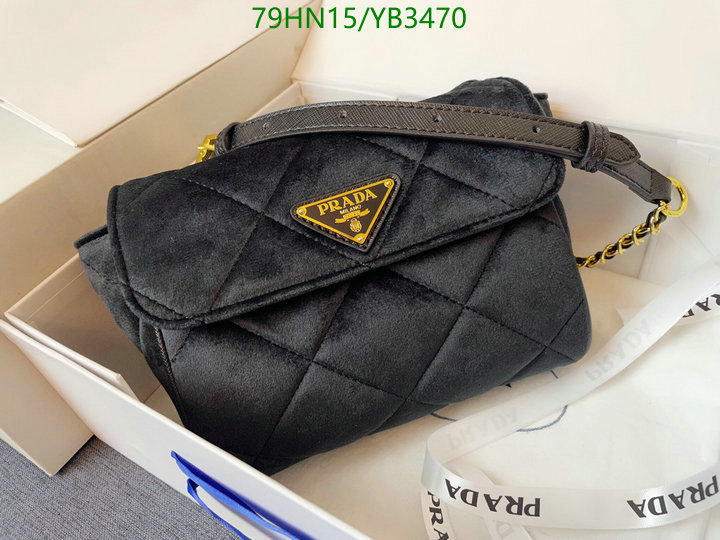 Prada Bag-(4A)-Diagonal-,Code: YB3470,$: 79USD