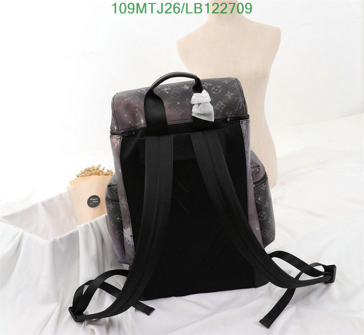 LV Bags-(4A)-Backpack-,Code: LB122709,$:109USD
