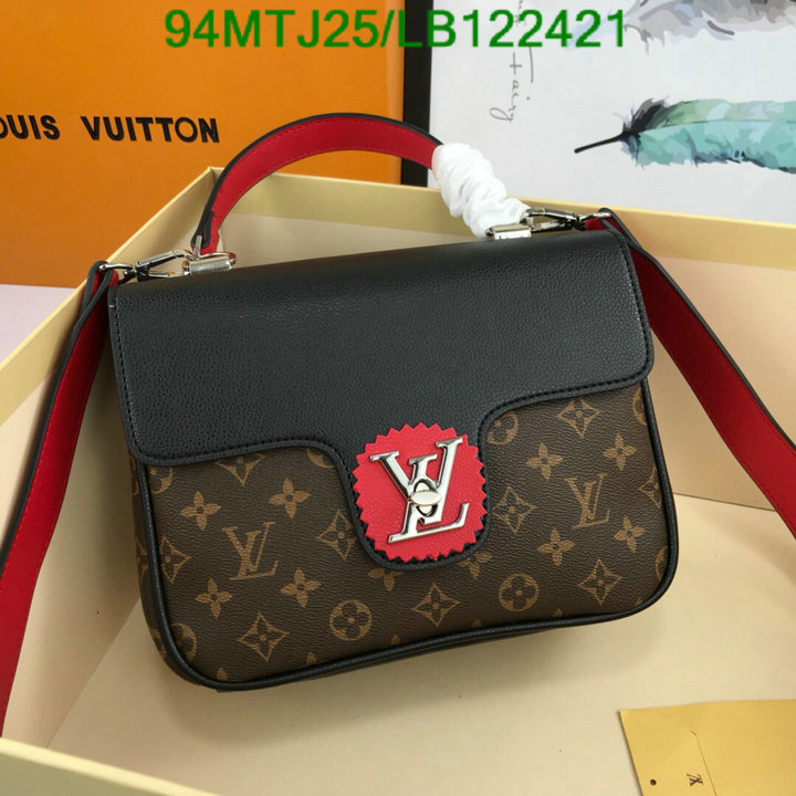 LV Bags-(4A)-Handbag Collection-,Code: LB122421,$: 94USD
