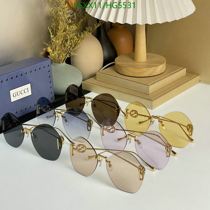 Glasses-Gucci, Code: HG5531,$: 55USD