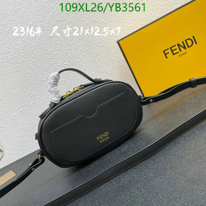 Fendi Bag-(4A)-Diagonal-,Code: YB3561,$: 109USD