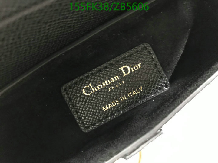 Dior Bags -(Mirror)-Saddle-,Code: ZB5606,$: 155USD