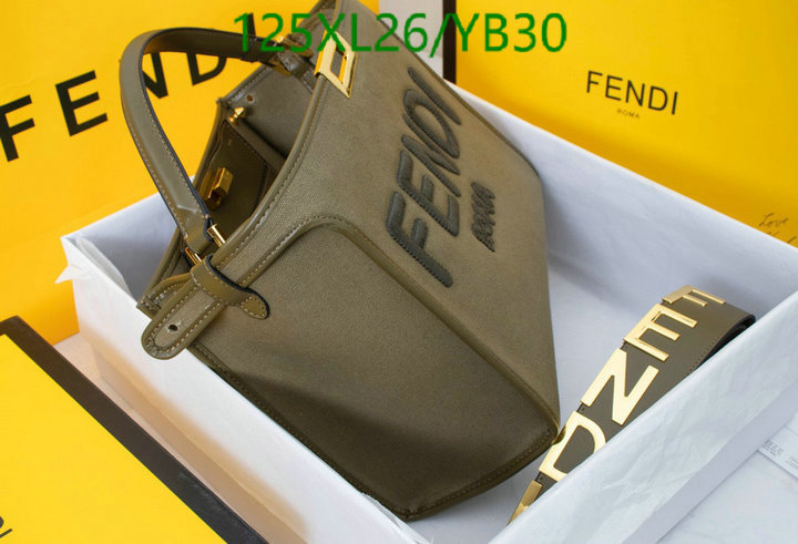 Fendi Bag-(4A)-Handbag-,Code: YB30,$: 125USD