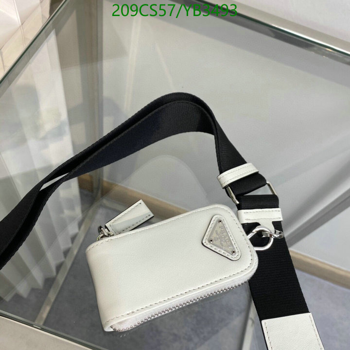 Prada Bag-(Mirror)-Triangle,Code: YB3493,$: 209USD