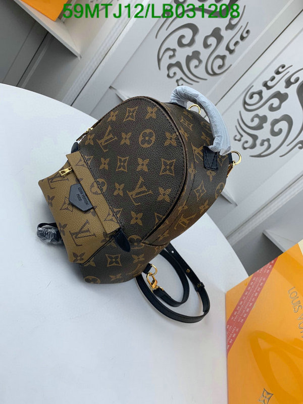 LV Bags-(4A)-Backpack-,Code: LB031208,$: 59USD