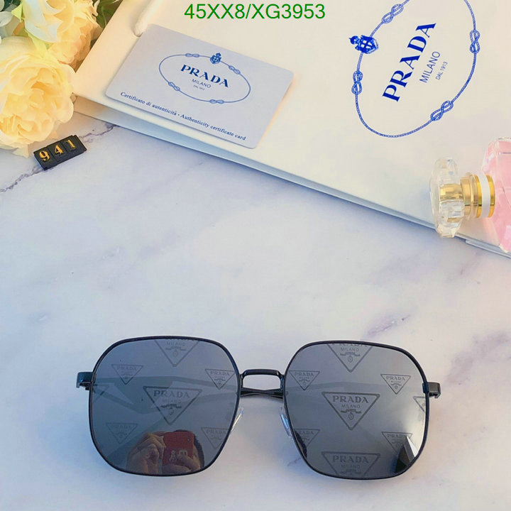 Glasses-Prada, Code: XG3953,$: 45USD