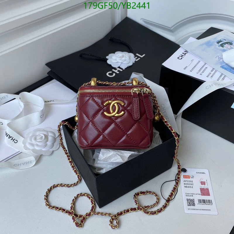 Chanel Bags -(Mirror)-Diagonal-,Code: YB2441,$: 179USD