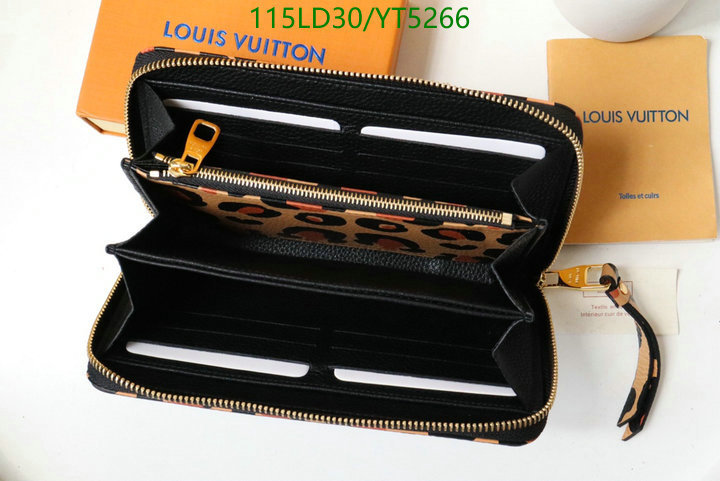 LV Bags-(Mirror)-Wallet-,Code: YT5266,$: 115USD