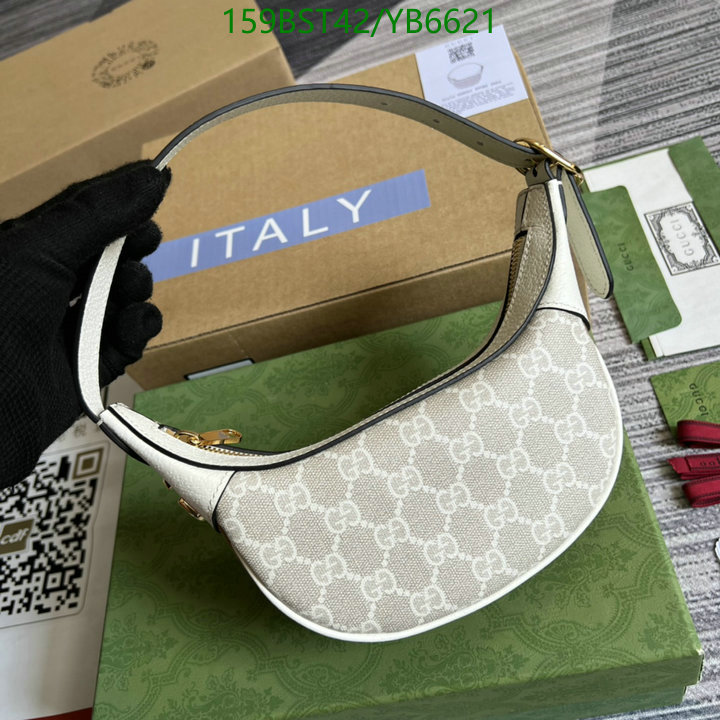 Gucci Bag-(Mirror)-Handbag-,Code: YB6621,$: 159USD