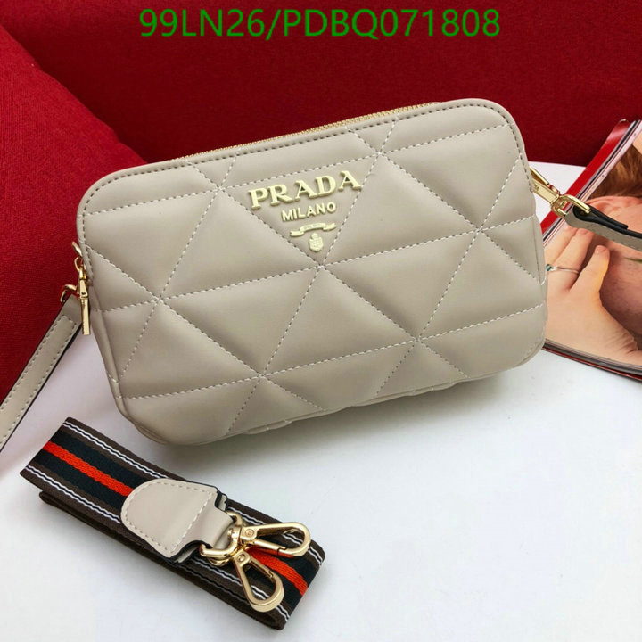 Prada Bag-(4A)-Diagonal-,Code:PDBQ071808,$: 99USD