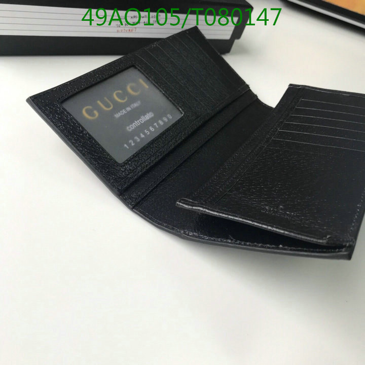 Gucci Bag-(4A)-Wallet-,Code: T080147,$:49USD