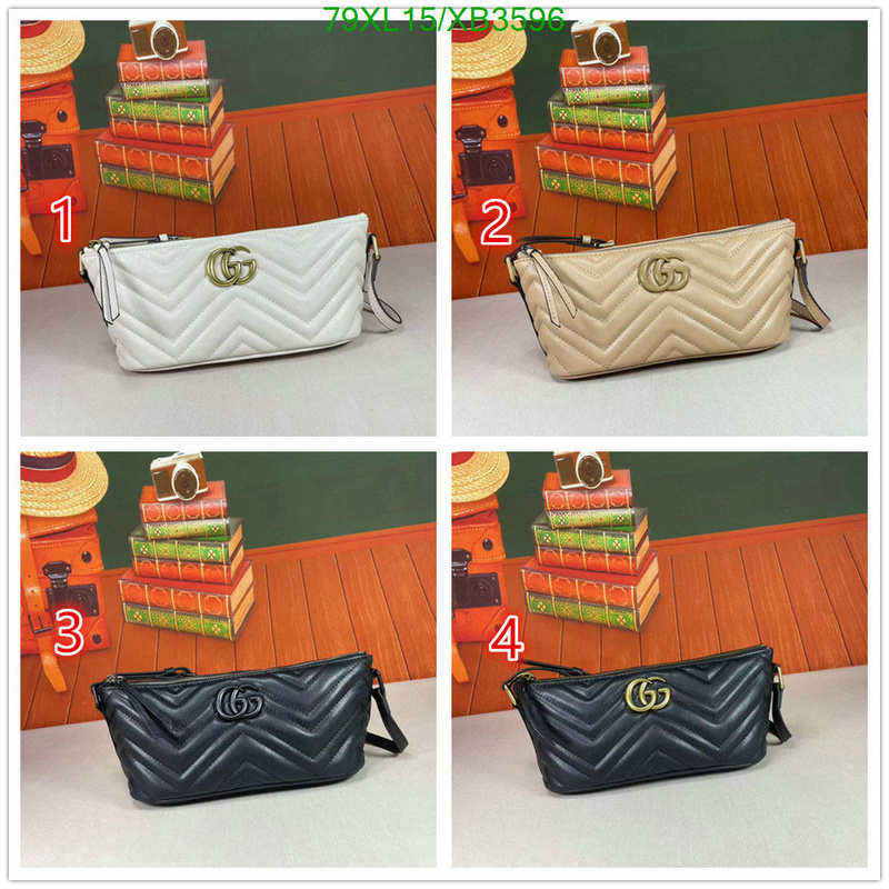 Gucci Bag-(4A)-Marmont,Code: XB3596,$: 79USD