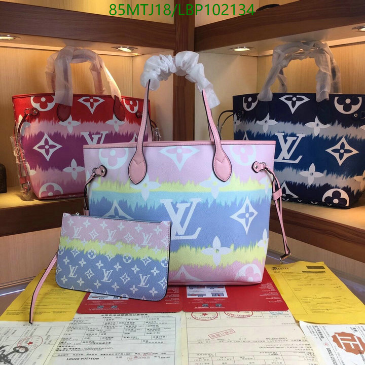 LV Bags-(4A)-Neverfull-,Code: LBP102134,$: 85USD