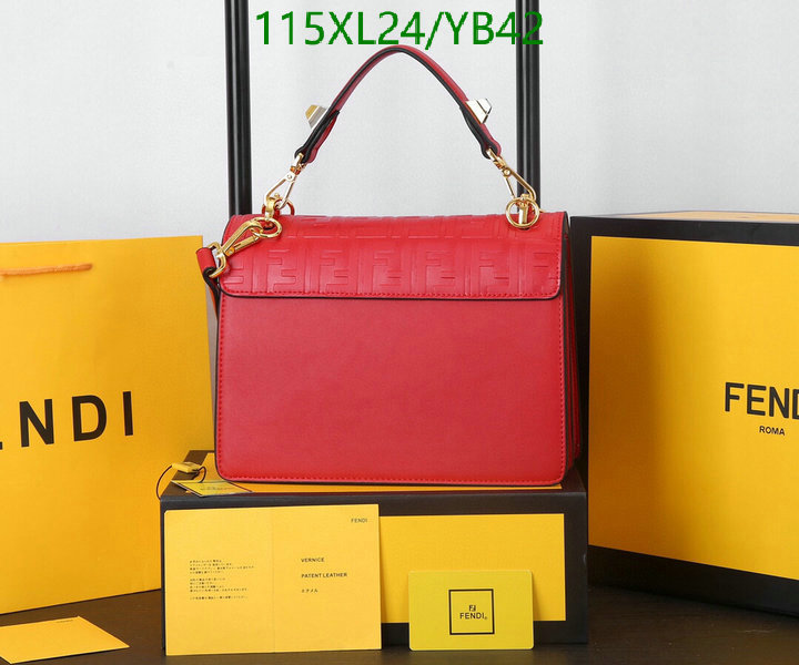 Fendi Bag-(4A)-Diagonal-,Code: YB42,$: 115USD