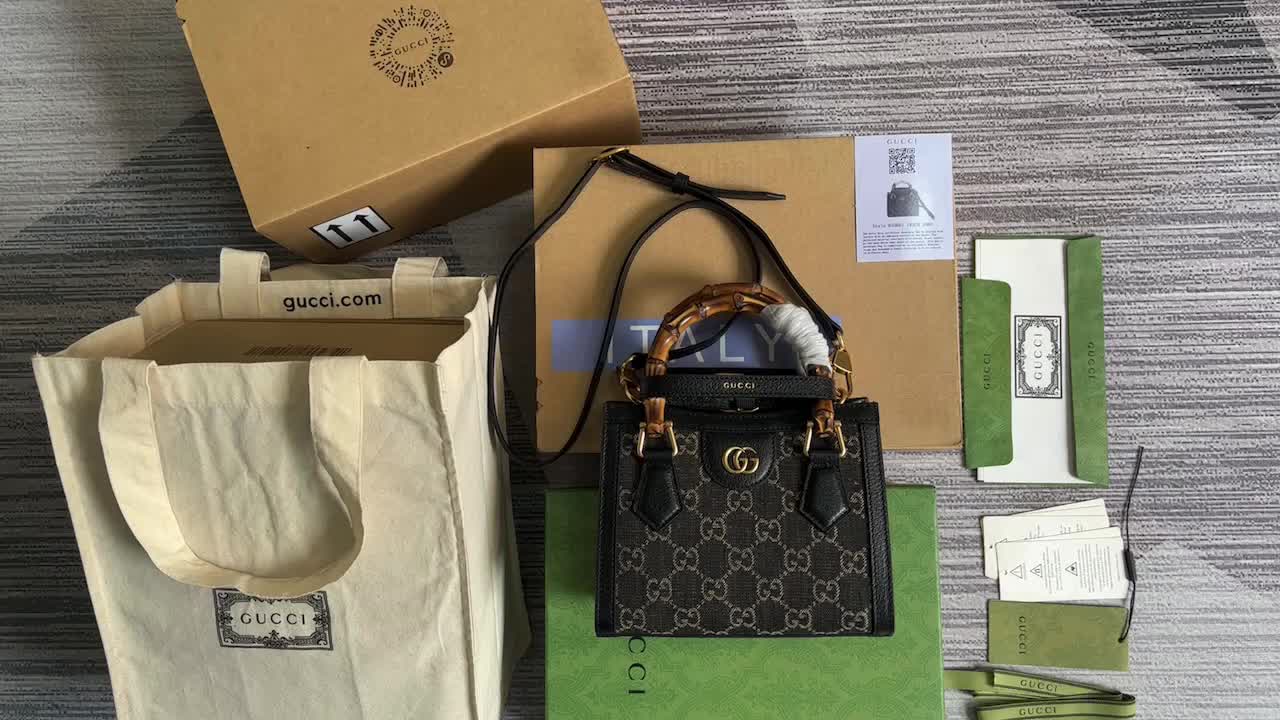 Gucci Bag-(Mirror)-Diana-Bamboo-,Code: LB5317,$: 225USD