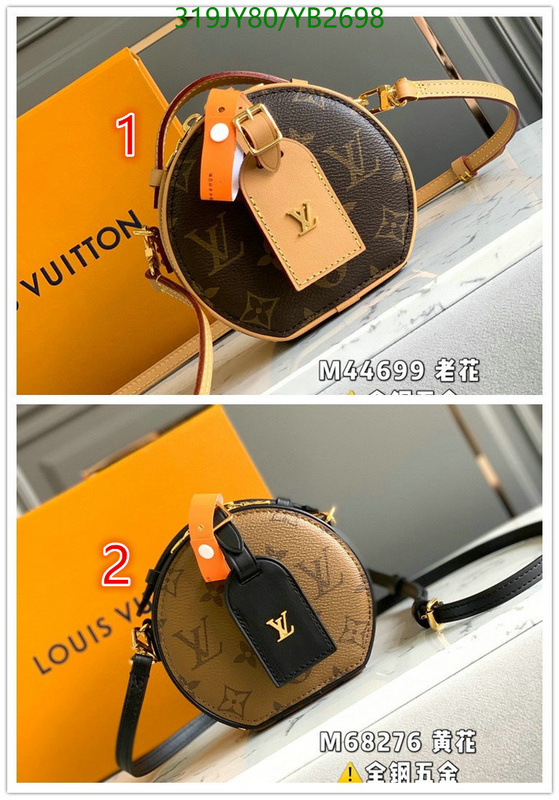 LV Bags-(Mirror)-Boite Chapeau-,Code: YB2698,$: 319USD