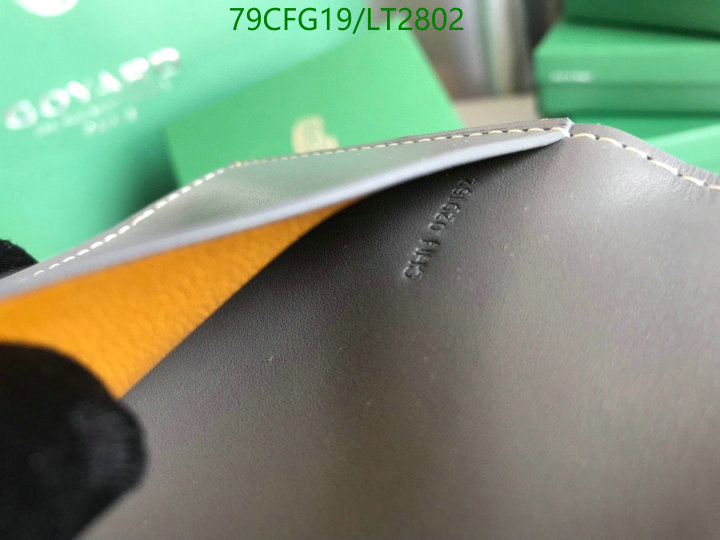 Goyard Bag-(Mirror)-Wallet-,Code: LT2802,$: 79USD