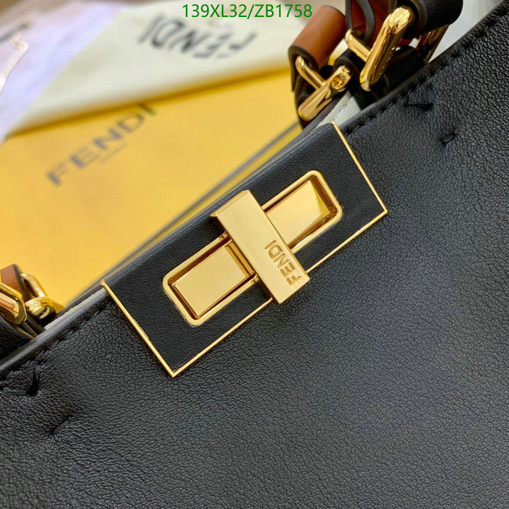 Fendi Bag-(4A)-Peekaboo,Code: ZB1758,$: 139USD