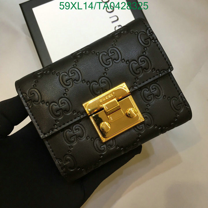 Gucci Bag-(4A)-Wallet-,Code:TA0428325,$: 59USD