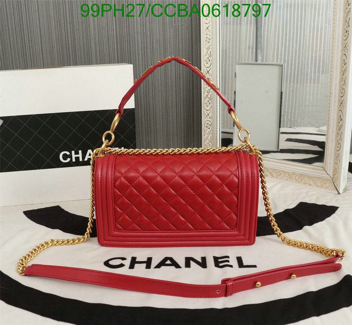 Chanel Bags ( 4A )-Le Boy,Code: CCBA0618797,$: 99USD