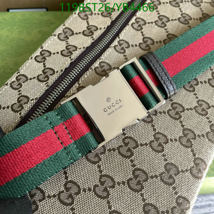 Gucci Bag-(Mirror)-Belt Bag-Chest Bag--,Code: YB4466,$: 119USD