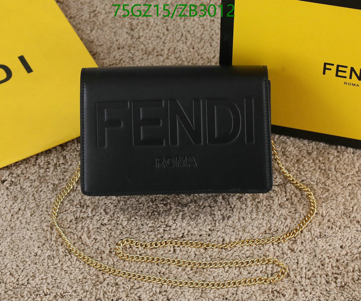Fendi Bag-(4A)-Diagonal-,Code: ZB3012,$: 75USD