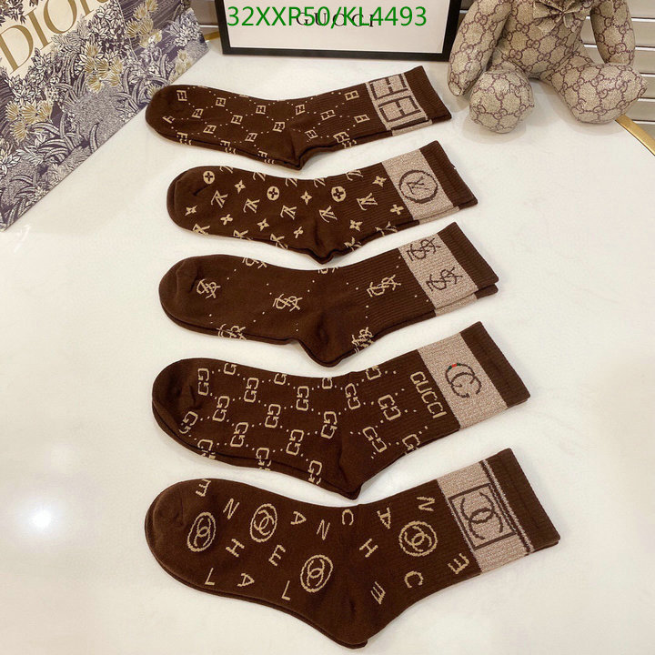 Sock-Gucci, Code: KL4493,$: 32USD