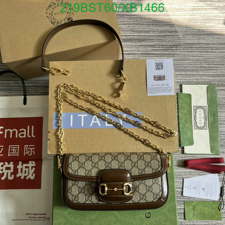 Gucci Bag-(Mirror)-Horsebit-,Code: XB1466,$: 219USD