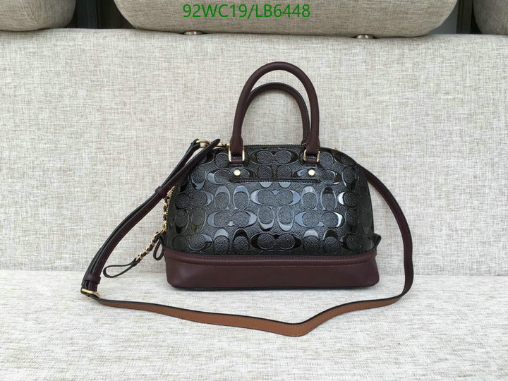 Coach Bag-(4A)-Handbag-,Code: LB6448,$: 92USD