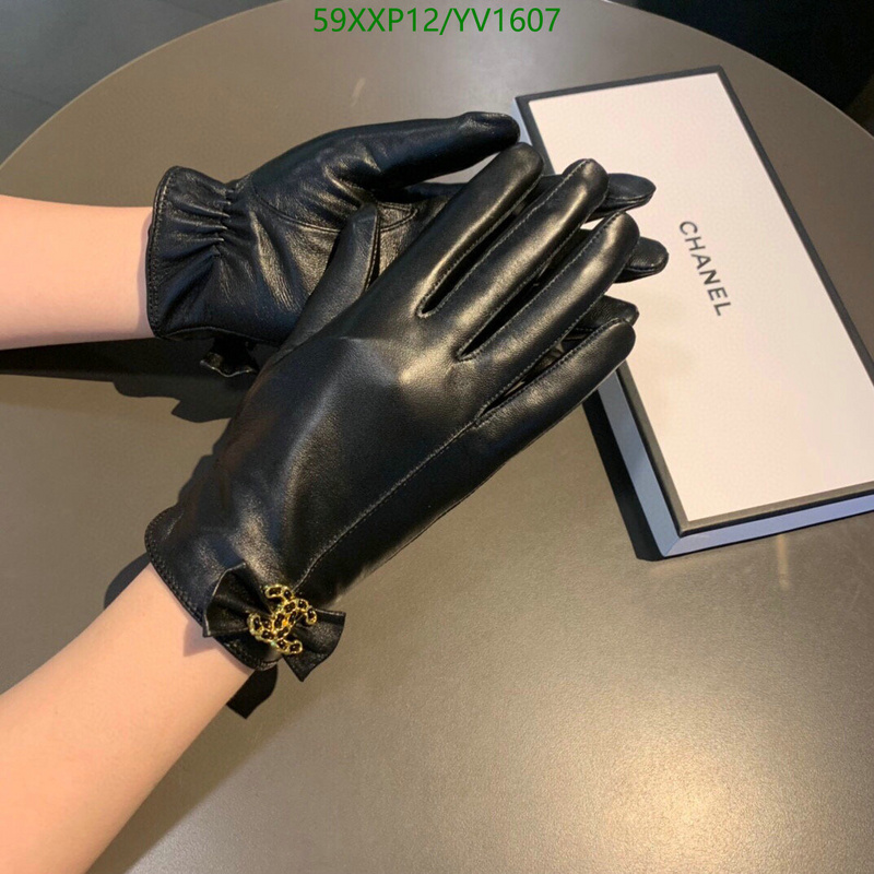 Gloves-Chanel, Code: YV1607,$: 59USD