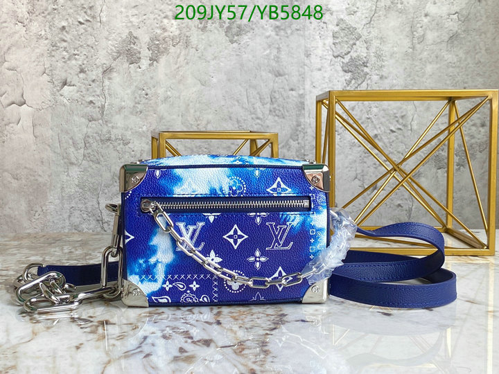 LV Bags-(Mirror)-Petite Malle-,Code: YB5848,$: 209USD
