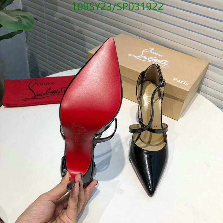 Women Shoes- Christian Louboutin, Code: SP031922,$: 109USD