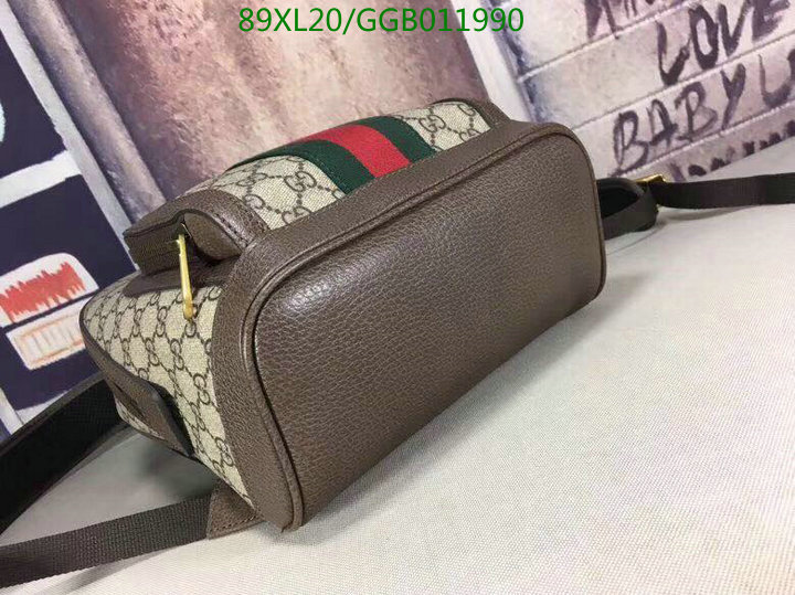 Gucci Bag-(4A)-Backpack-,Code: GGB011990,$:89USD