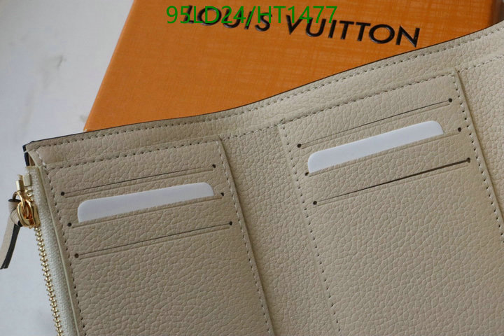 LV Bags-(Mirror)-Wallet-,Code: HT1477,$: 95USD