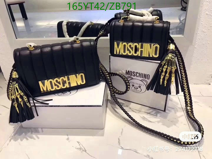 Moschino Bag-(Mirror)-Diagonal-,Code: ZB791,$: 165USD