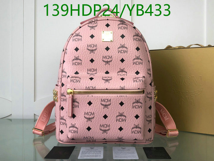 MCM Bag-(Mirror)-Backpack-,Code: YB433,