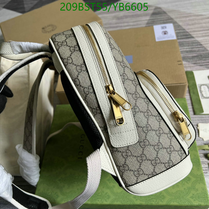 Gucci Bag-(Mirror)-Backpack-,Code: YB6605,$: 209USD