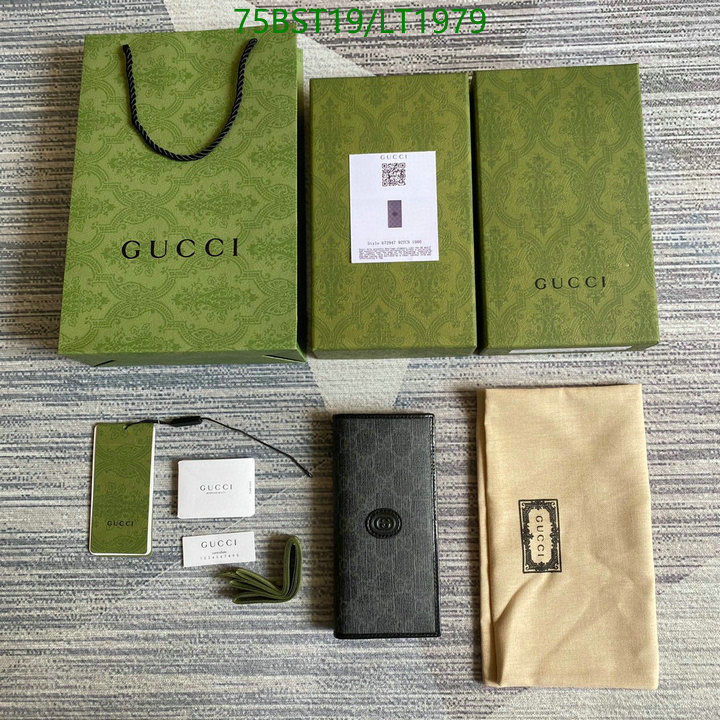 Gucci Bag-(Mirror)-Wallet-,Code: LT1979,$: 75USD