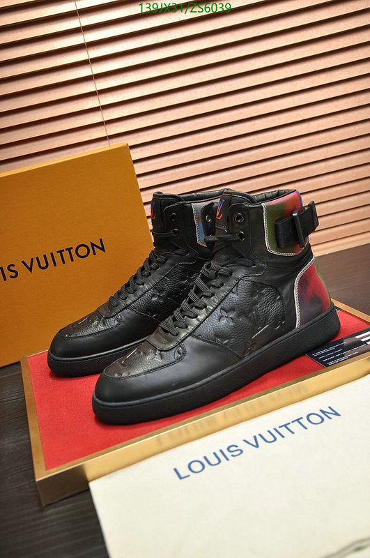 Men shoes-LV, Code: ZS6039,$: 139USD